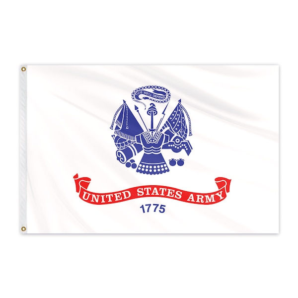 Army Outdoor Nylon Flag 12"x18"